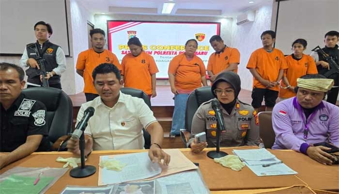 Polisi Bongkar Sindikat Perdagangan Bayi di Pekanbaru, Enam Pelaku Diamankan