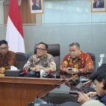 Foto : Wakil Menteri Ketenagakerjaan (Wamenaker) Immanuel Ebenezer Gerungan, saat Konferensi Pers.